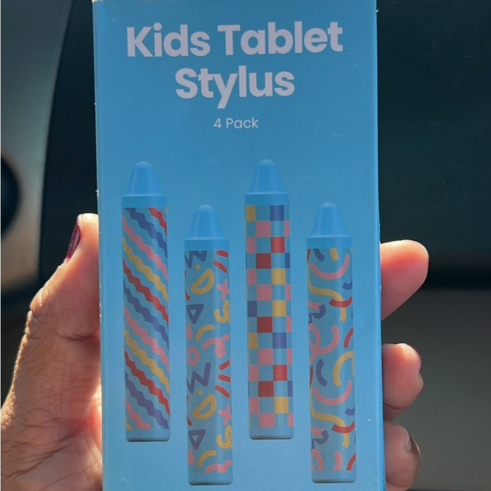 Target Kids Tablet Stylus Set - Blue, Red, Yellow, Pink